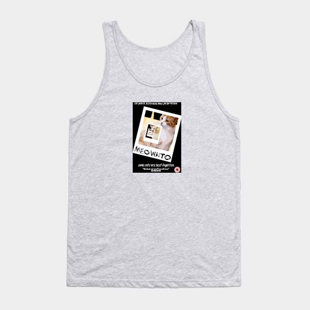 Meownto Tank Top by dankdesigns